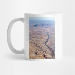 Skeleton Coast River System, Namibia Mug